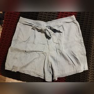 Light denim style shorts